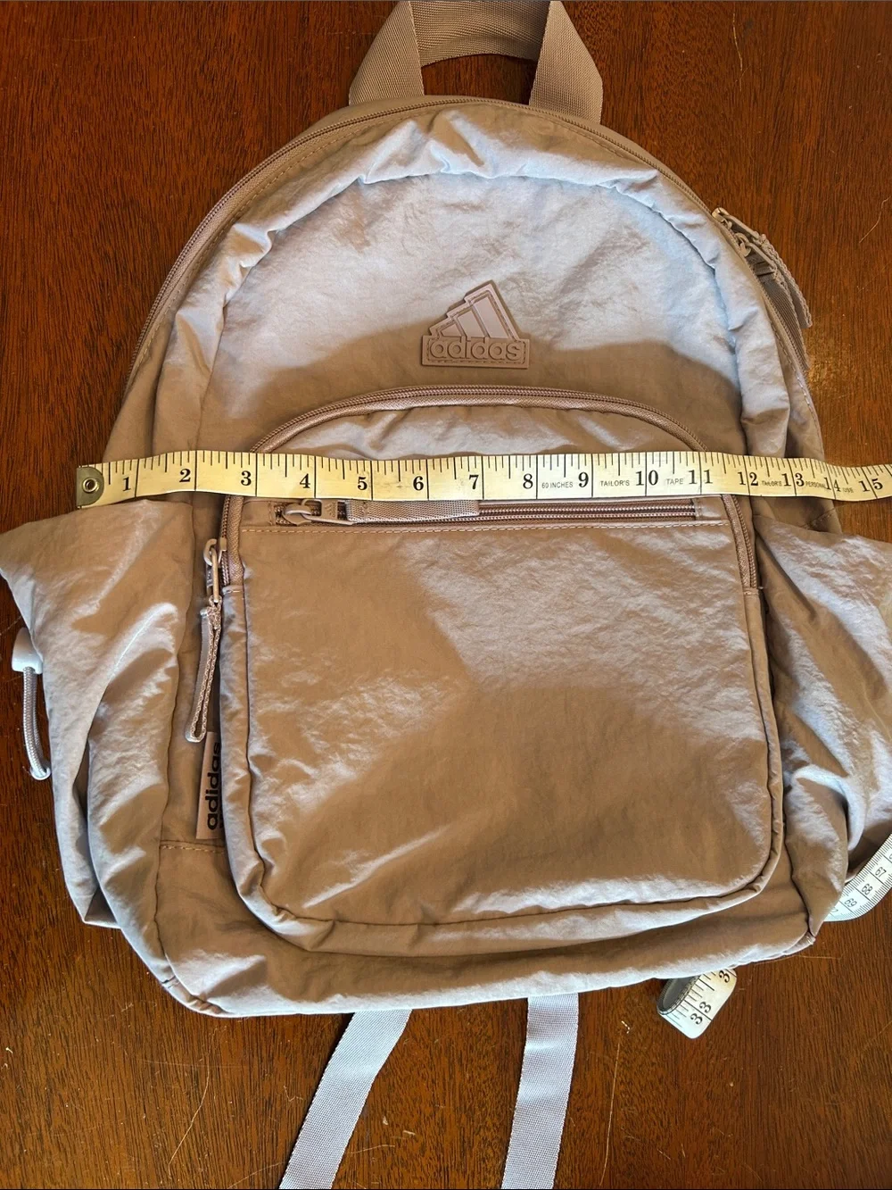 Adidas Backpack, Lilac, Laptop Slot, Pockets - Picture 5 of 9